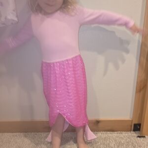 Pink Mermaid Kids Costume By SIAOMIMI PLAY